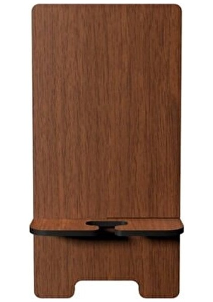 Ahşap Telefon Tablet Tutucu Torpido Üstü Kullanım İçin Şık Tasarım