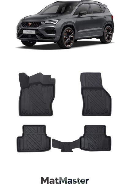 Cupra Ateca 2022 Model 5d Ekstra Havuzlu Paspas