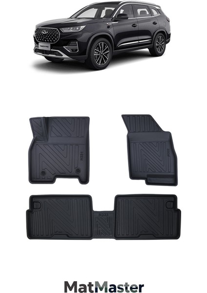 Chery Tiggo 8 Pro 2024 Model 5d Ekstra Havuzlu Paspas