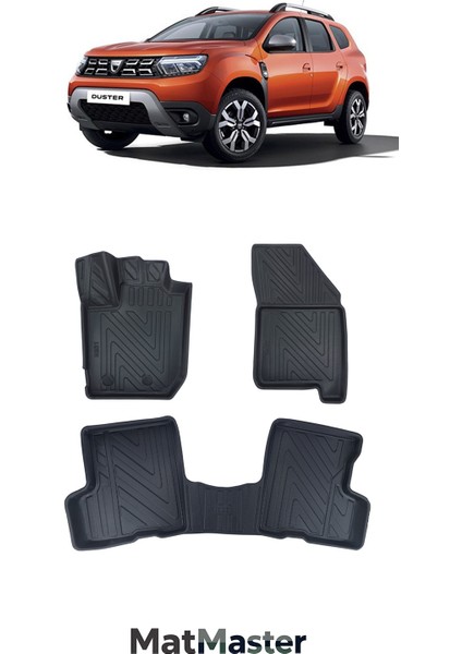 Dacia Duster 4x2 2021 Model 5d Ekstra Havuzlu Paspas