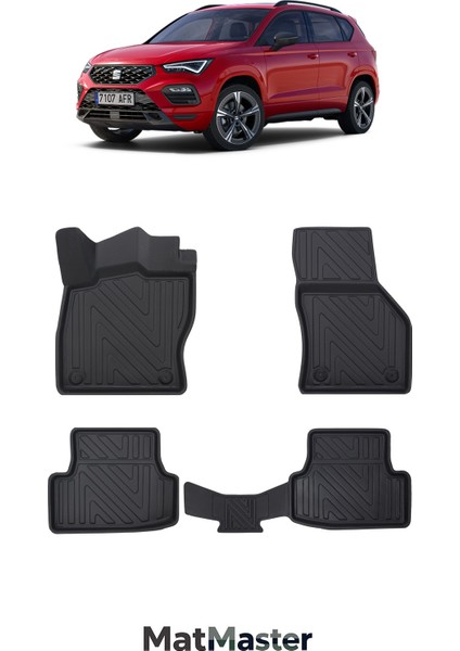 Seat Ateca 2017 Model 5d Ekstra Havuzlu Paspas