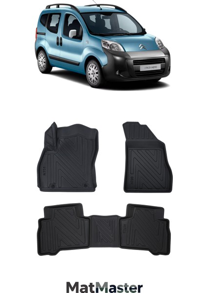 Citroen Nemo 2011 Model 5d Ekstra Havuzlu Paspas