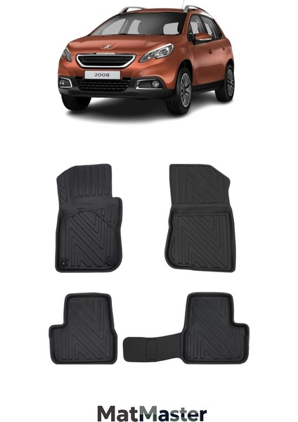 Peugeot 2008 2014 Model 5d Ekstra Havuzlu Paspas