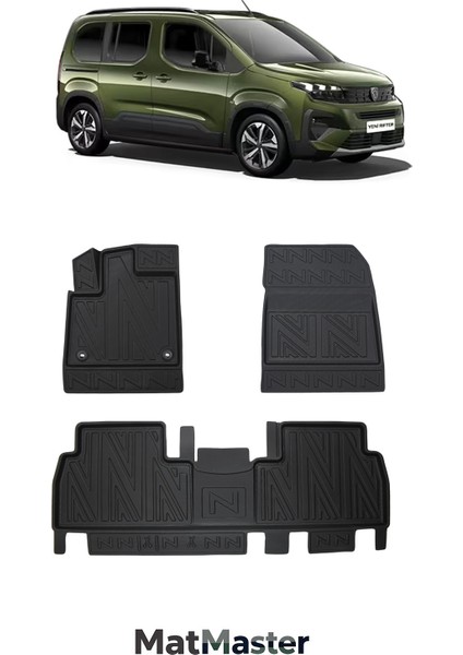 Peugeot Rifter 2022 Model 5d Ekstra Havuzlu Paspas