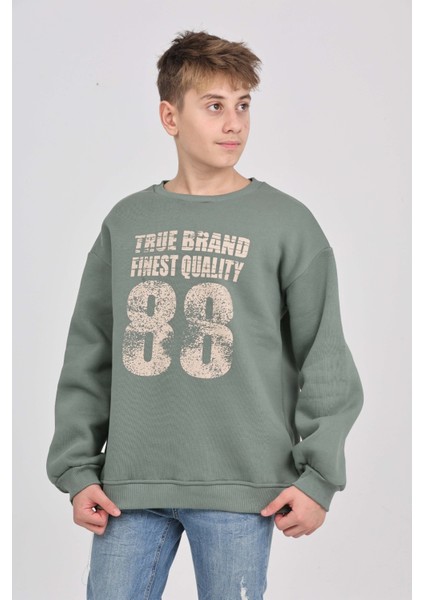 Erkek Çocuk 88 Baskılı Sweatshirt modelleri