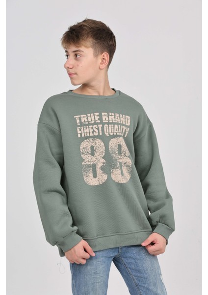 Erkek Çocuk 88 Baskılı Sweatshirt fırsatları