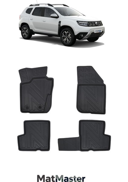 Dacia Duster 4x2 2009 Model 5d Ekstra Havuzlu Paspas