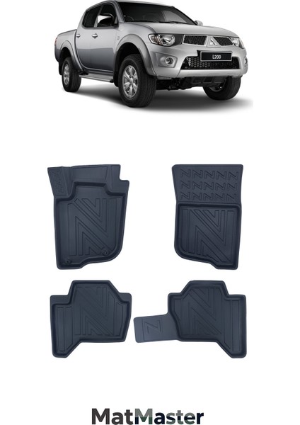 Mitsibushi L200 2014 Model 5d Ekstra Havuzlu Paspas