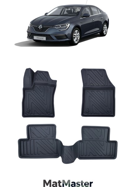 Renault Megane 4 2025 Model 5d Ekstra Havuzlu Paspas