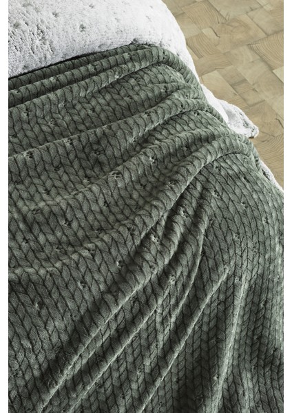 Alora Battaniye Çift Kişilik Koyu Yeşil fiyatları