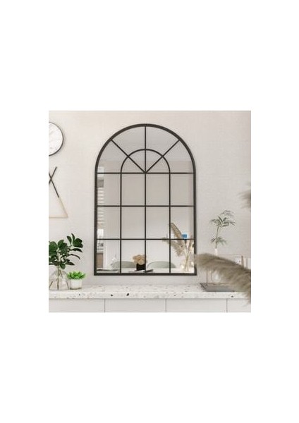 Ravel Ayna Siyah Metal Çerçeveli