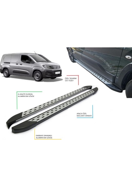 Partner Panel Van Uzun Şase Noktalı Yan Basamak 2019 2020 2021 2022 2023 2024 2025 2026 2027