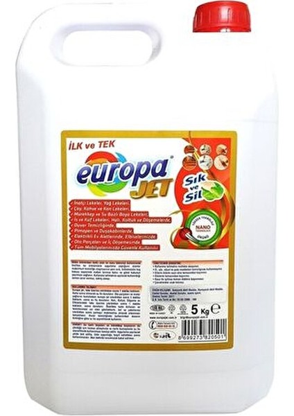 Sık ve Sıl 5 kg İlk ve Tek Nano Teknoloji Temizlik Deterjanı