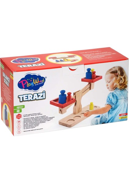 Kutulu Ahşap Terazi