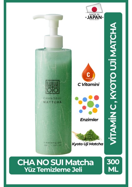 Cha No Sui Matcha Yüz Temizleme Jeli
