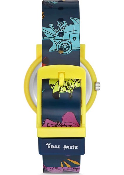 Lisanslı Kral Şakir KS7529-1 Mavi Erkek Çocuk Kol Saati