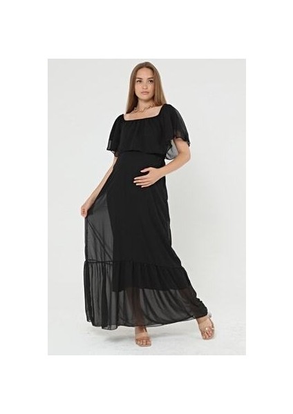 Çekim, Uzun, Hemile, Abiye Şifon Elbise modelleri