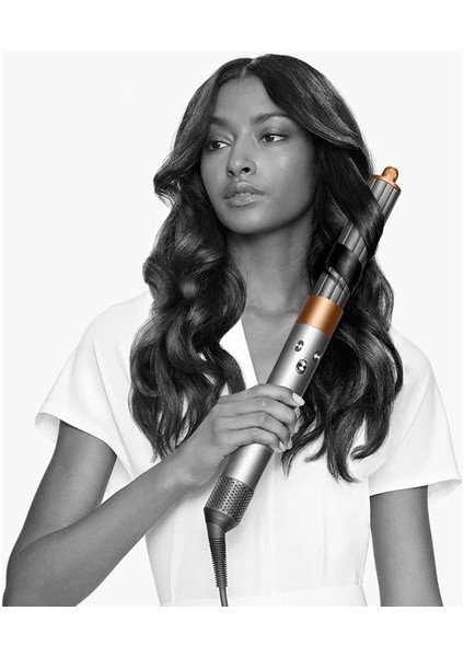 Airwrap™ Saç Şekillendirme ve Kurutma Seti (Parlak Nikel ve Parlak Bakır) modelleri