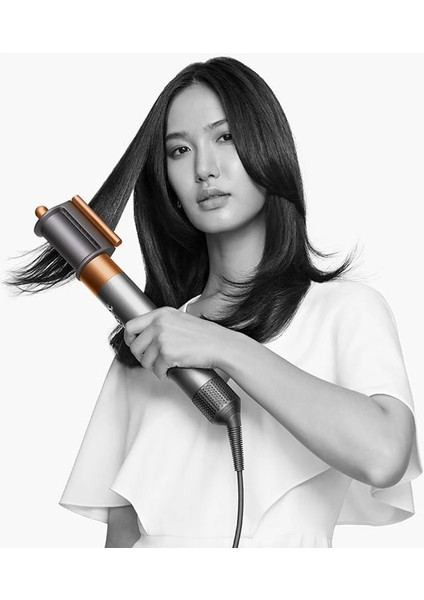 Airwrap™ Saç Şekillendirme ve Kurutma Seti (Parlak Nikel ve Parlak Bakır)