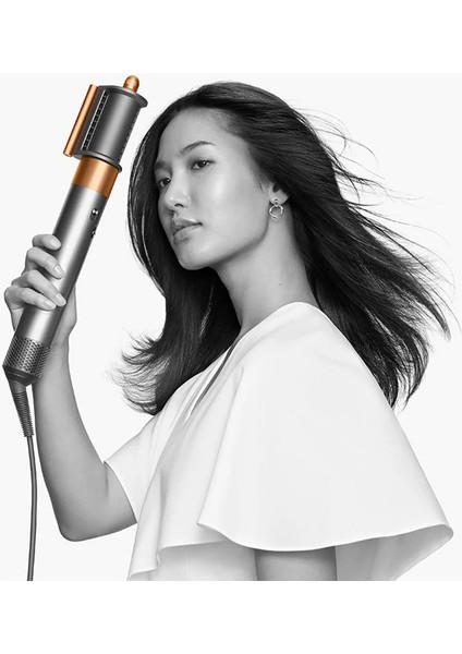 Airwrap™ Saç Şekillendirme ve Kurutma Seti (Parlak Nikel ve Parlak Bakır)