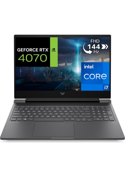 Vıctus 16-R0071NT 8V898EA Intel Core I7-13700H RTX4070 8gb 16.1" 48GB Ram 2tb SSD Freedos K35