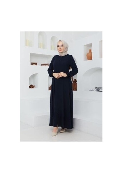 Yazlık Mevlana Model Belden Oturtmalı Kolu Lastikli Kloş Fereca Pardesü indirimleri