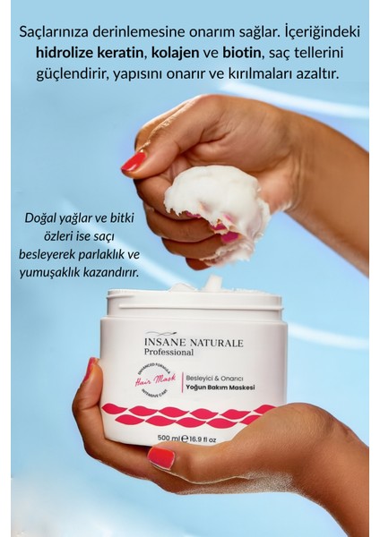 Yoğun Bakım Saç Maskesi 500 ml modelleri
