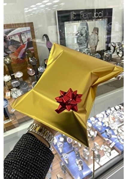 Erkek Kol Saati Takvimli Çelik Kordon Çelik Kasa Gümüş-Beyaz Renk Bileklik Hediyesi Ile indirimleri