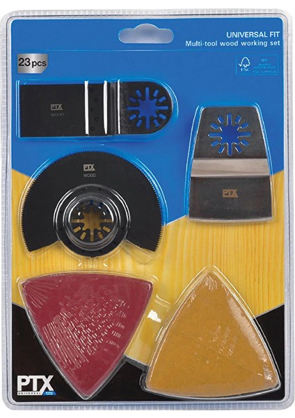 Ptx Çok Amaçlı Alet Seti Ahşap (23 Prç)