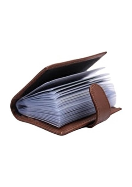 Hakiki Deri Dikey Cüzdan Şeffaf Kartlık Bölmeli Küçük Boy Erkekler İçin fırsatları