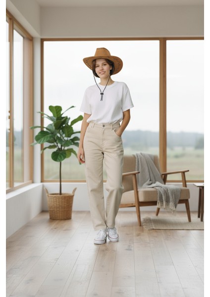 Erkek - Kadın Süet ipli Kovboy Şapkası modelleri