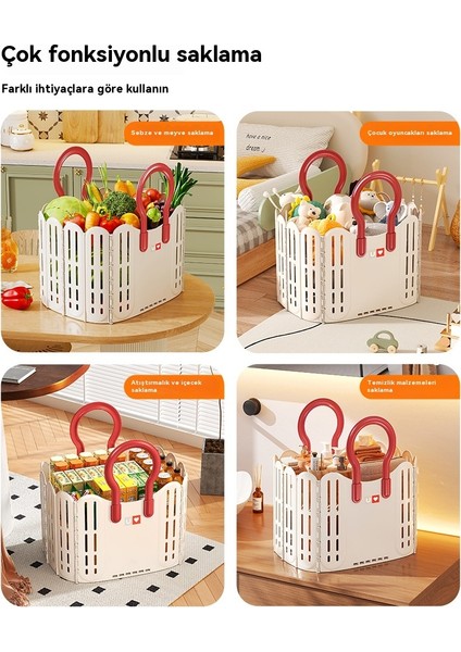 Taşınabilir Büyük Kapasiteli Katlanır Çamaşır Sepeti (Yurt Dışından) modelleri