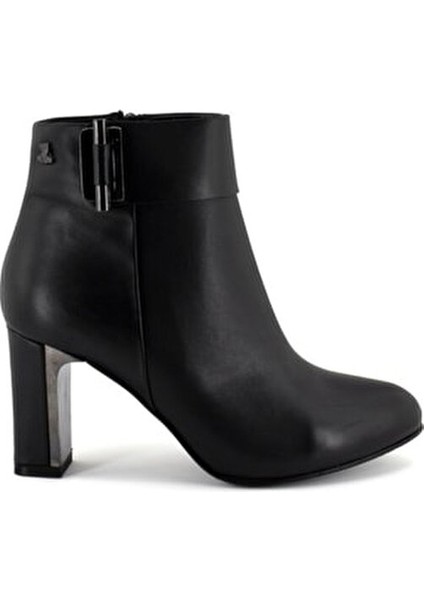 Hakiki Deri Siyah Kadın Bot