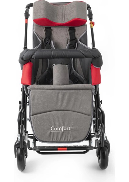 Size 6+ Engelli Çocuk Puseti | Katlanabilir Alüminyum Gövde, Ergonomik Oturma, 75 kg Taşıma Kapasiteli fiyatları