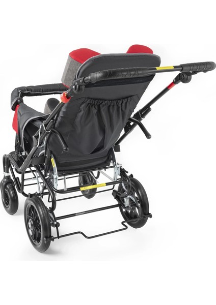 Size 6+ Engelli Çocuk Puseti | Katlanabilir Alüminyum Gövde, Ergonomik Oturma, 75 kg Taşıma Kapasiteli fırsatları