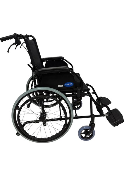 Çelik Transfer Tekerlekli Sandalye | Katlanabilir, Emniyet Kemerli ve Refakatçi Frenli DM-863-20 fırsatları