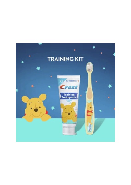 Baby Training Diş Macunu ve Diş Fırçası Kiti 45 gr fırsatları