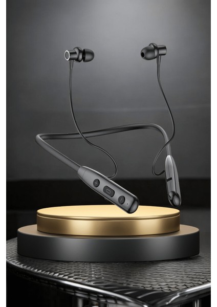 Zengezur Kablolu Bluetooth Kulaklık Boyun Bantlı Anc Özelliği Yüksek Ses Kaliteli 100 Saat