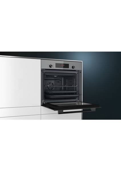 Antrasit Gri Ankastre Set (HB012FBH1T Fırın EO6C8PP30O Ocak LC64KPJ70T Davlumbaz)