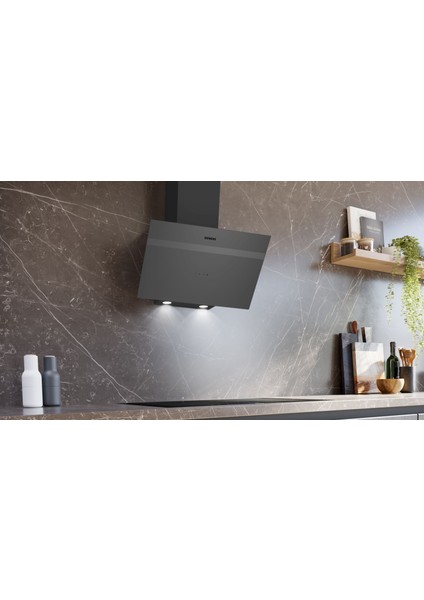 Antrasit Gri Ankastre Set (HB012FBH1T Fırın EO6C8PP30O Ocak LC64KPJ70T Davlumbaz)