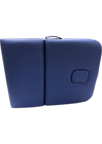 Masaj Masası Mavi | Ahşap Ayaklı, Ayarlanabilir Yükseklik, Taşıma Çantalı GM-305 fırsatları