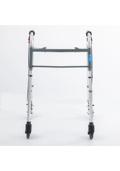 Wolker Yürüteç | 4 Tekerlekli Frenli, Katlanabilir Alüminyum Gövde, Yükseklik Ayarlı, KF8220L-5 fiyatları