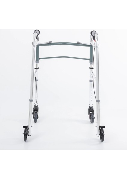 Wolker Yürüteç | 4 Tekerlekli Frenli, Katlanabilir Alüminyum Gövde, Yükseklik Ayarlı, KF8220L-5 fırsatları