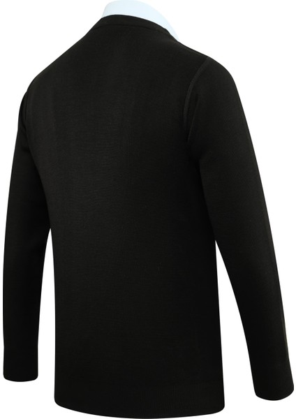 Erkek Düğmeli Hırka Cepli Desenli Çelik Örgü Klasik Kalıp - 5212M fırsatları