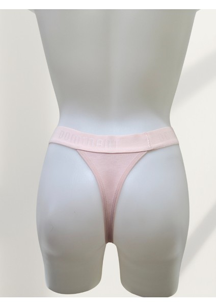 5'li Kadın Rahat Pamuk Kumaş Geniş Lastikli Bel Şık String