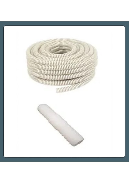 Klima Su Tahliye Hortumu 5 Metre Drenaj Hortum Düz Ek Parça