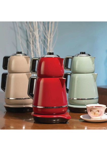 A332 Demiks 1.7 L Çay Makinesi Kırmızı fiyatları