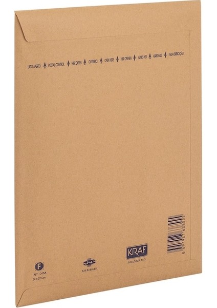Hava Kabarcıklı Zarf F 24X32 Cm. 10'lu Paket