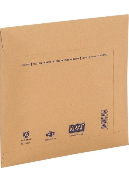 Hava Kabarcıklı Zarf CD 19X18 Cm. 10'lu Paket