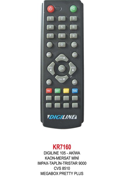 Dıgılıne 105 Uydu Kumandası
